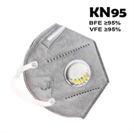 מסכת מיגון KN95 +שסטום 10 במארז